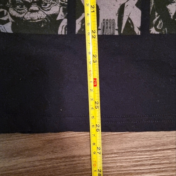 Obi Wan and Anakin Star Wars black t-shirt size Medium - Picture 3 of 3